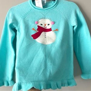 Gymboree girls winter sweater.